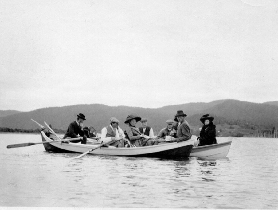 Lakselorder på Namsen. Foto: Namdalsmuseet